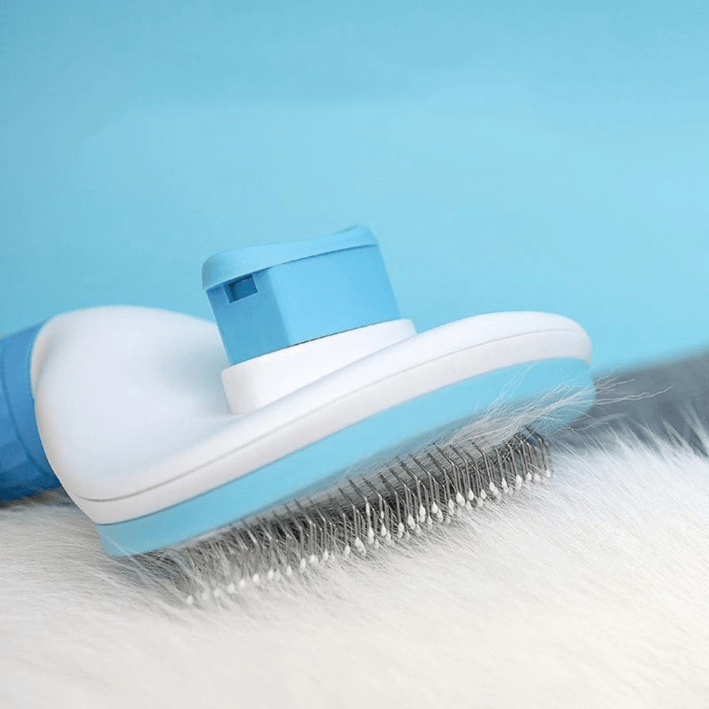 CEPILLO PARA MASCOTAS CON BOTON EXTRACTOR DE PELO- BIG BRUSH