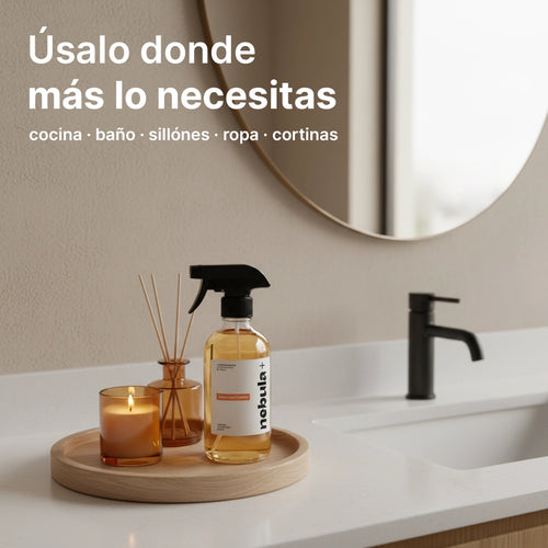 Home Spray Aromatizante Esencias Frutales 250ml · Nebula+