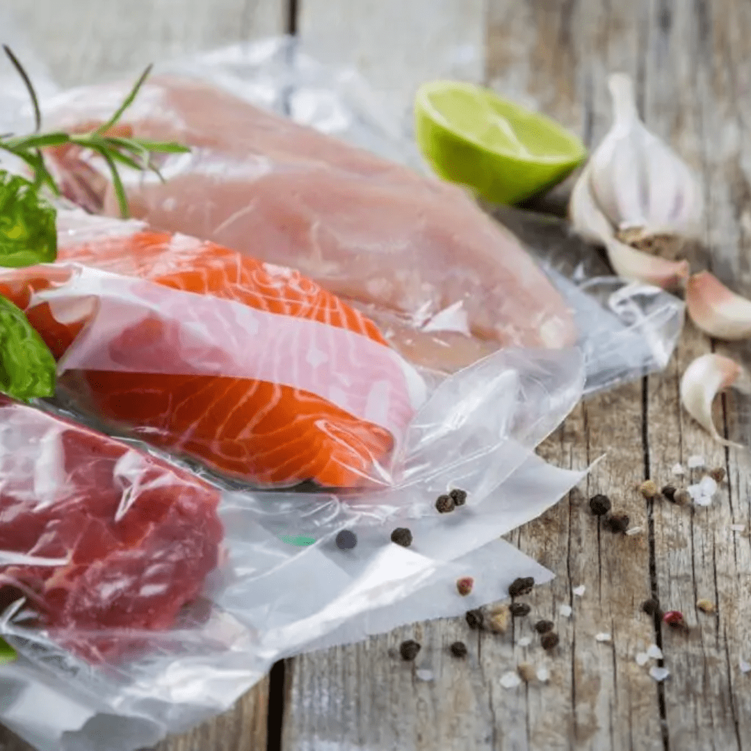 MAQUINA SELLADORA AL VACIO PARA ALIMENTOS + BOLSAS - VACUMSEAL
