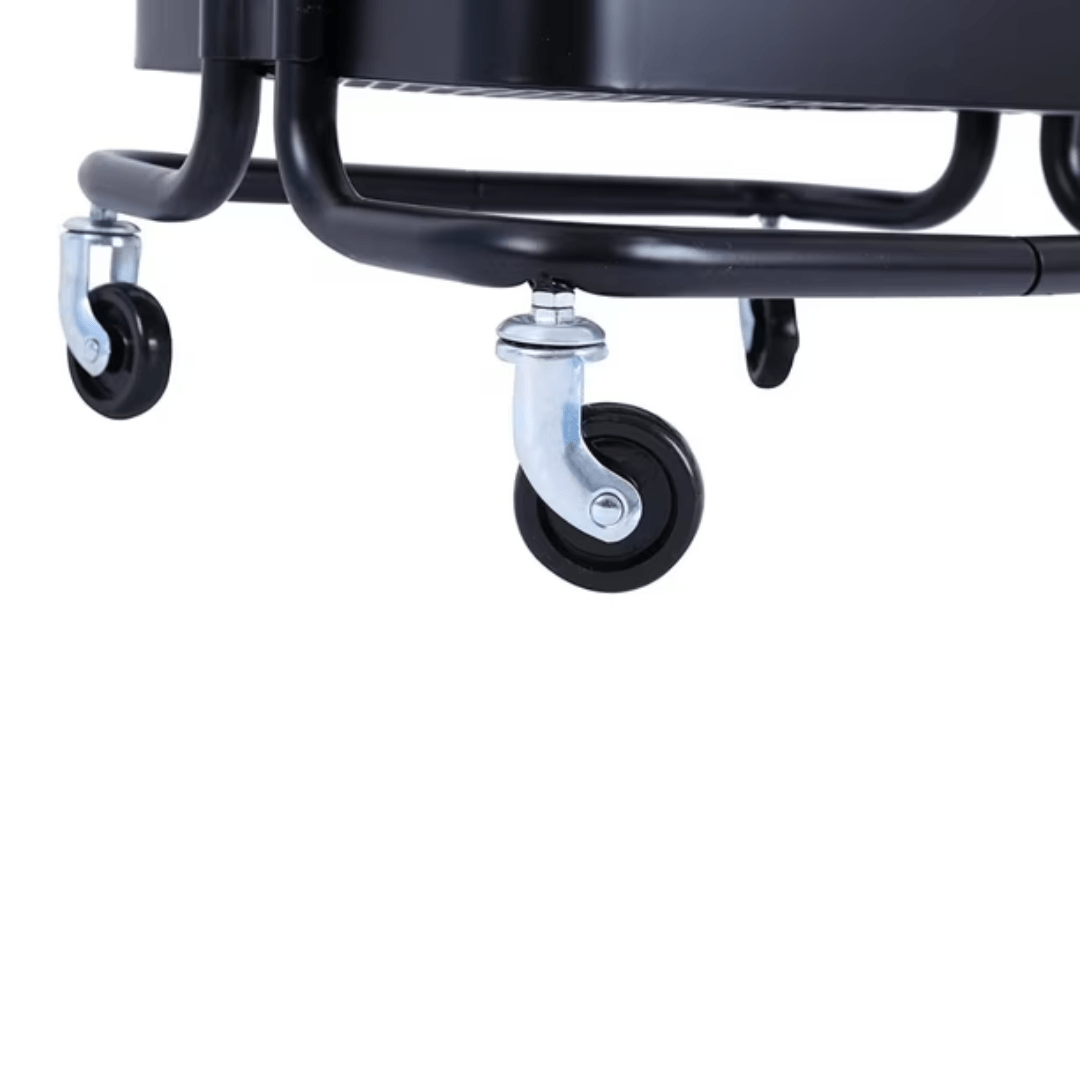 CARRITO ORGANIZADOR ALMACENAMIENTO METALICO 3 NIVELES CON RUEDAS