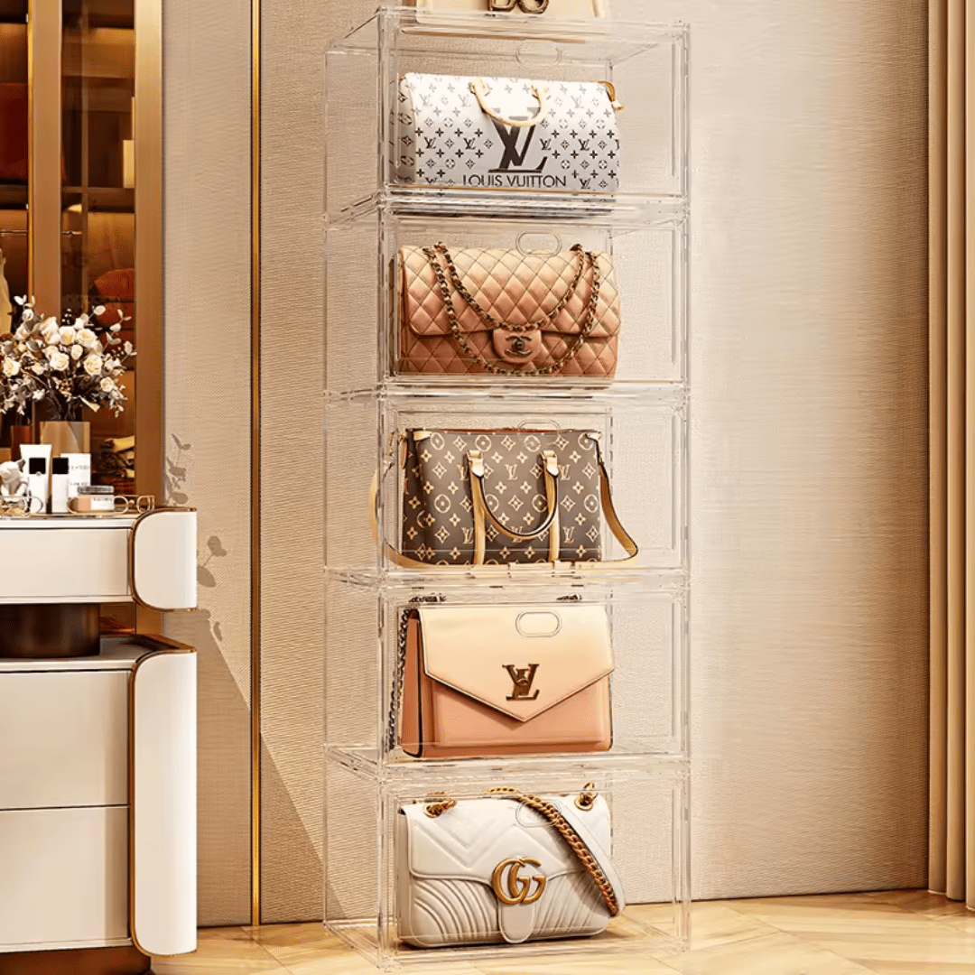 PACK 3 CAJAS ACRÍLICAS ORGANIZADORAS ZAPATILLAS Y ACCESORIOS – IRONBOX