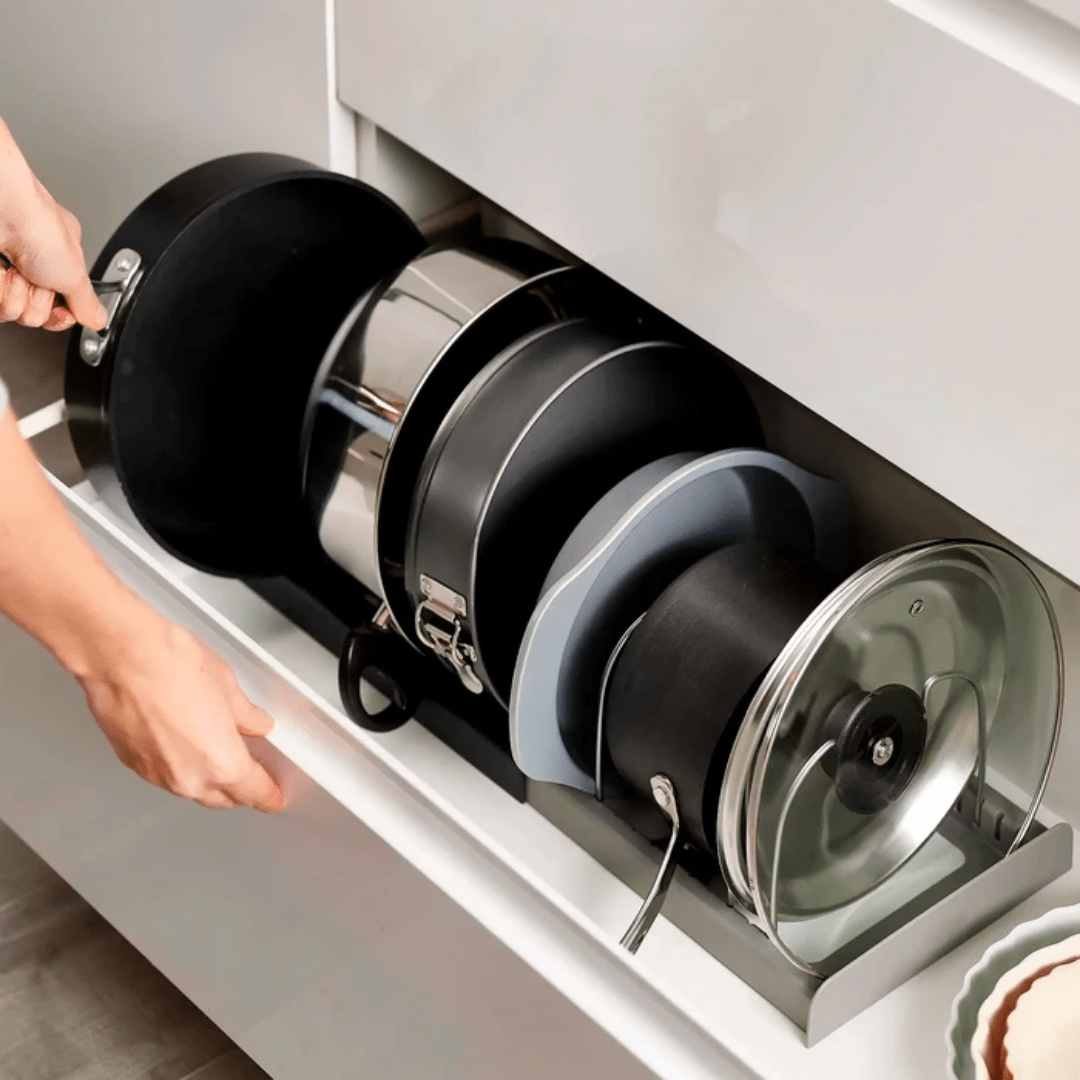 ORGANIZADOR OLLAS Y SARTENES EXTENSIBLE – POTFLOW