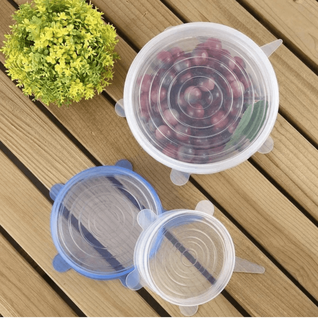 SET 6UN TAPAS DE SILICONA ELASTICAS - SELLOFLEX 6