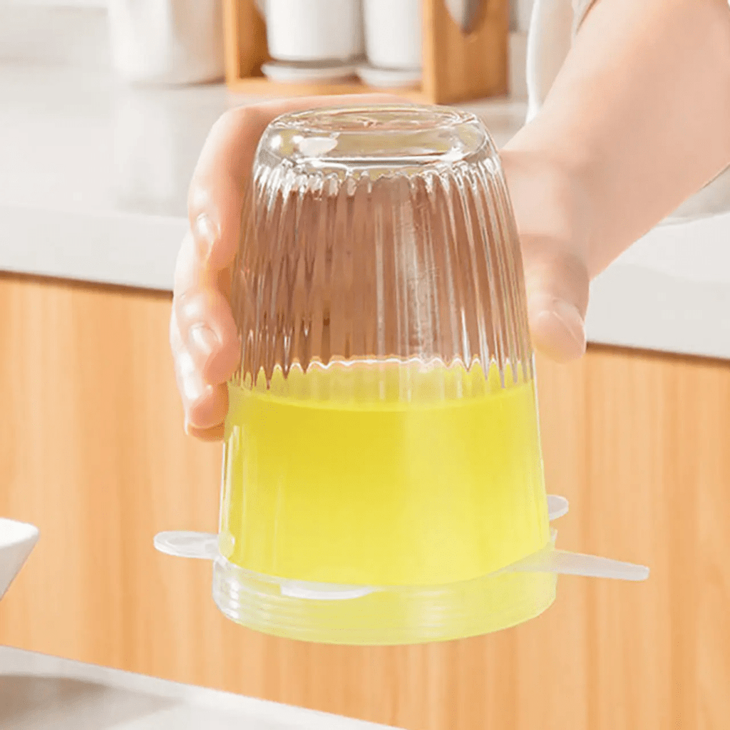 SET 6UN TAPAS DE SILICONA ELASTICAS - SELLOFLEX 6