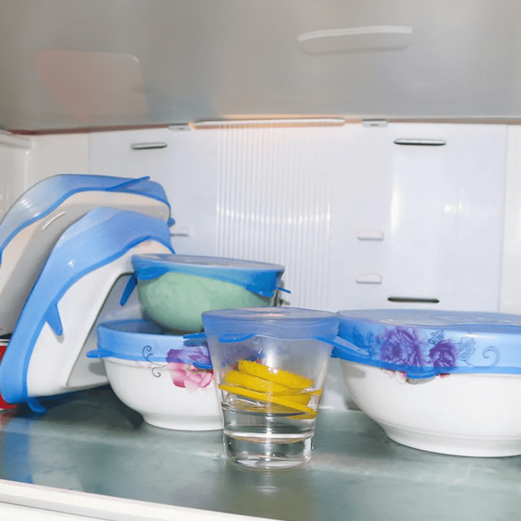 SET 6UN TAPAS DE SILICONA ELASTICAS - SELLOFLEX 6