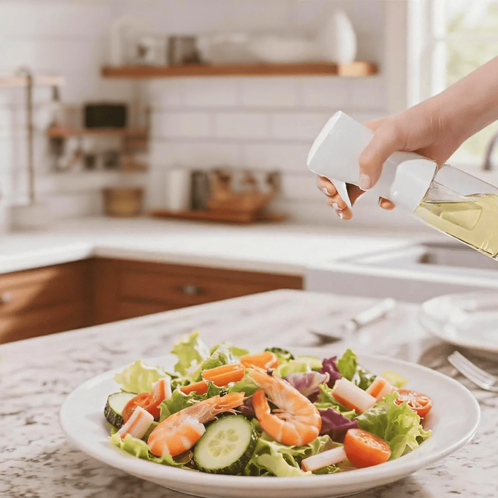 PULVERIZADOR DE ACEITE VIDRIO 500ML - SPRAY HEALTH