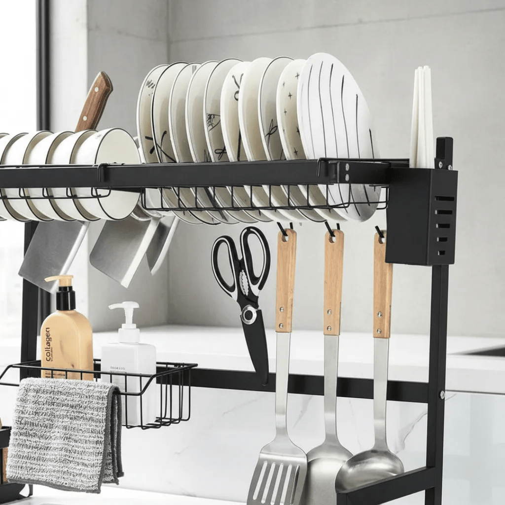 RACK ESCURRIDOR ORGANIZADOR COCINA SECADOR PLATOS 65CM XL - DRY65
