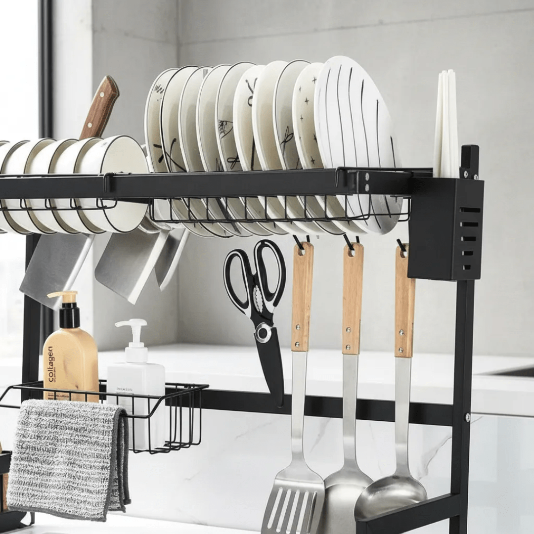 RACK ESCURRIDOR ORGANIZADOR COCINA SECADOR PLATOS 65CM XL - DRY65