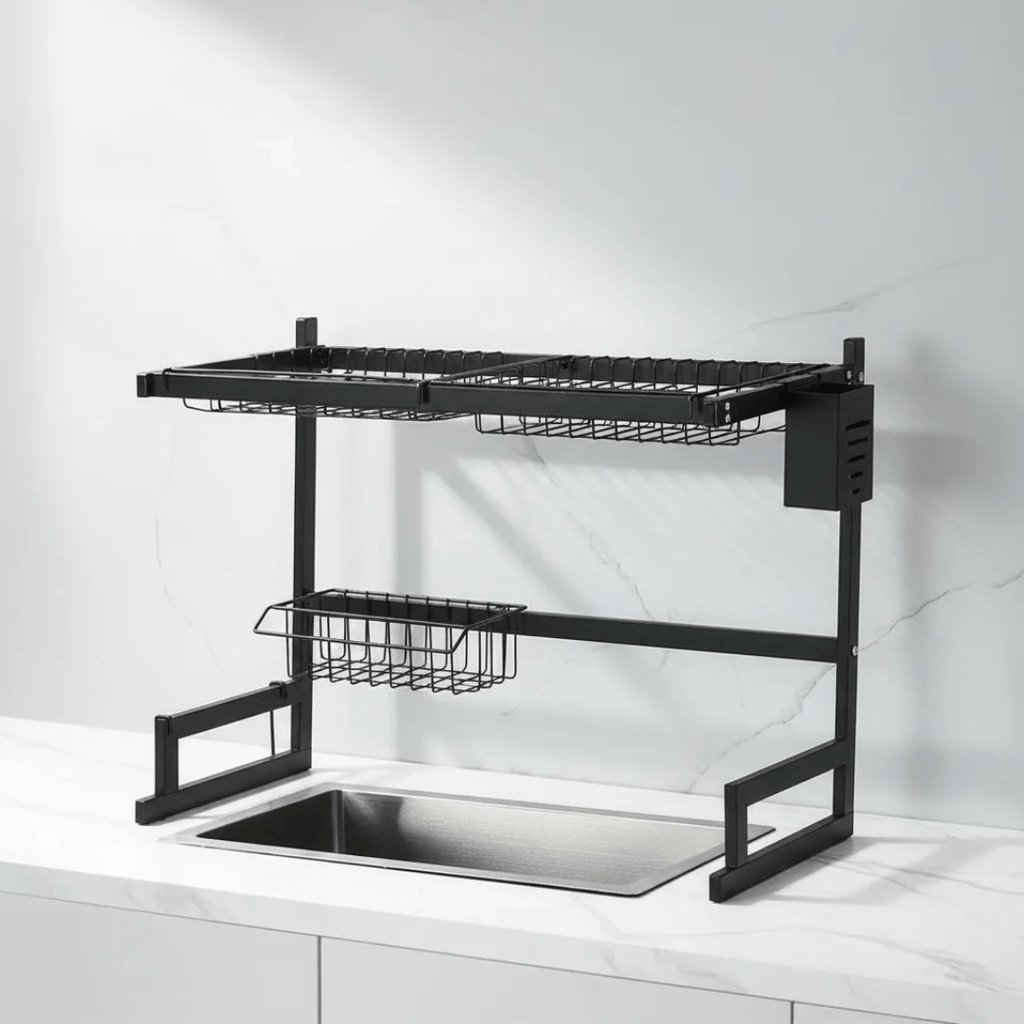 RACK ESCURRIDOR ORGANIZADOR COCINA SECADOR PLATOS 65CM XL - DRY65