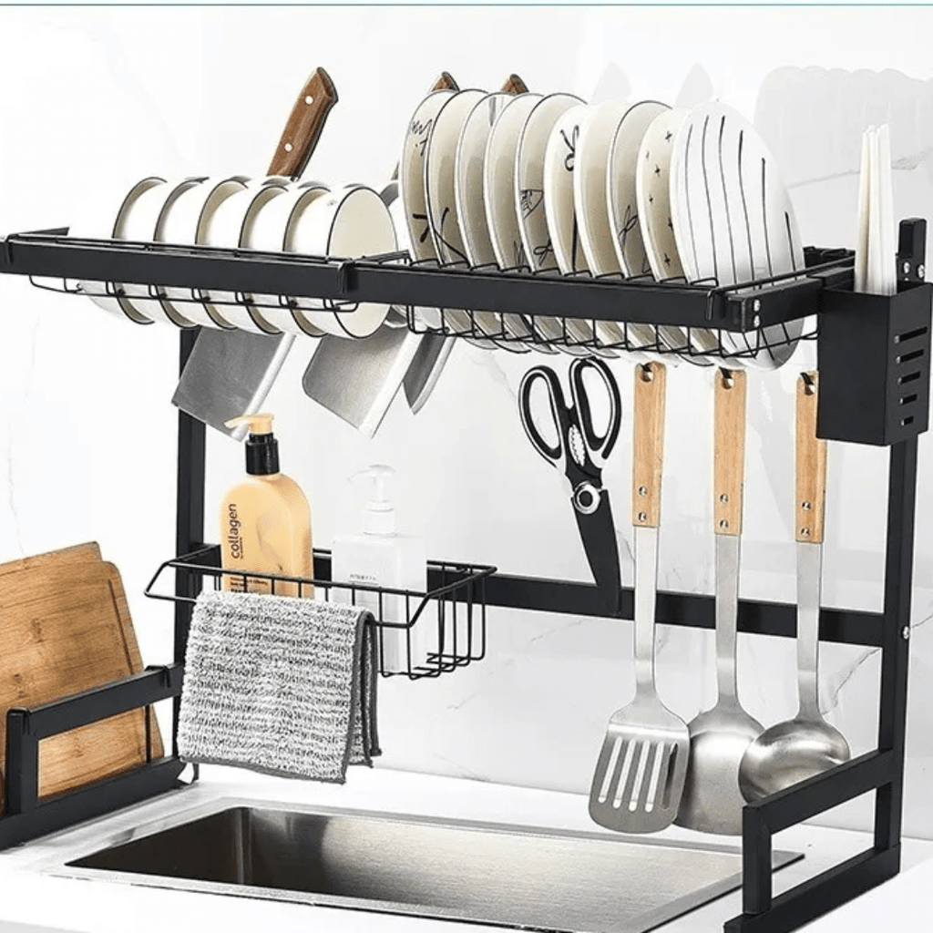 RACK ESCURRIDOR ORGANIZADOR COCINA SECADOR PLATOS 65CM XL - DRY65