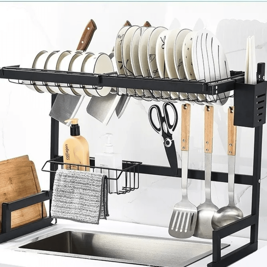 RACK ESCURRIDOR ORGANIZADOR COCINA SECADOR PLATOS 65CM XL - DRY65