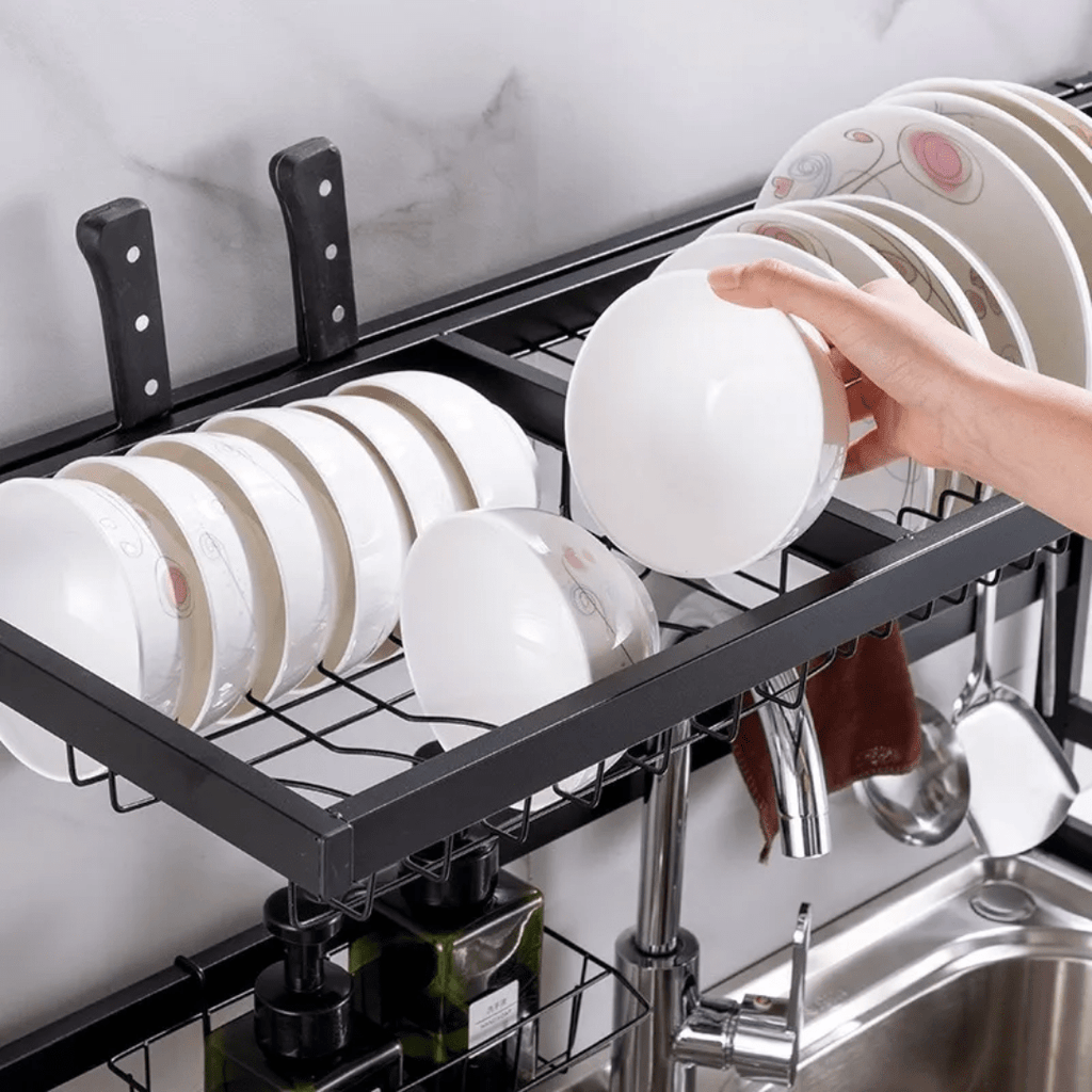 RACK ESCURRIDOR ORGANIZADOR COCINA SECADOR PLATOS 65CM XL - DRY65