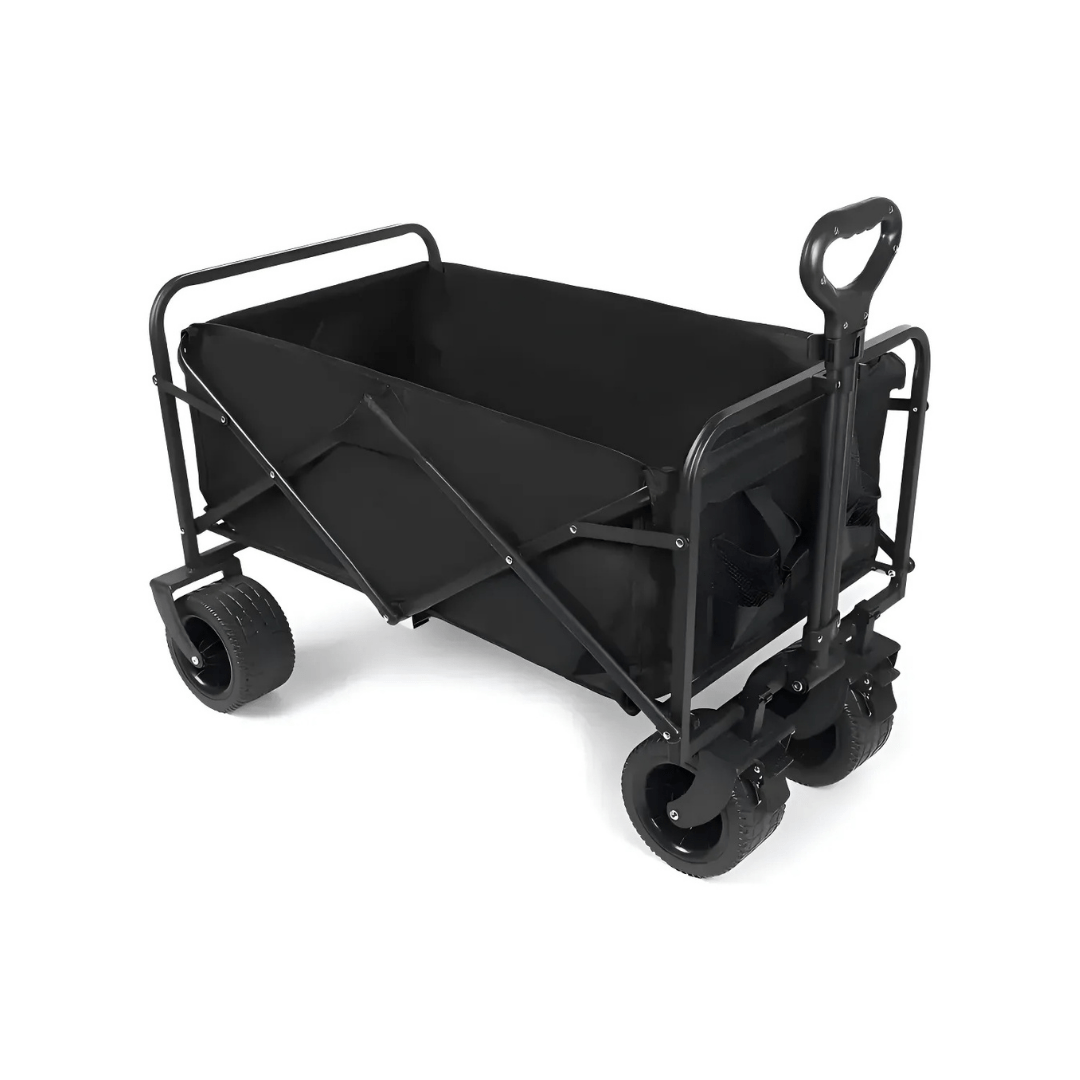 CARRO PLEGABLE CON RUEDAS REFORZADAS PARA COMPRAS Y CAMPING – CARGO SUPER+