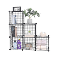 ESTANTE MODULAR 6 CUBOS 37X37CM ORGANIZADOR MULTIUSO -  GRIDSIX