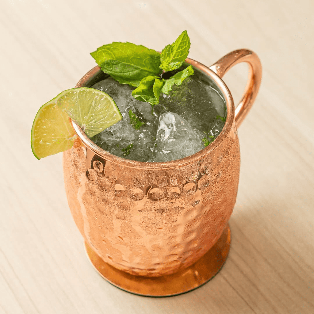 PACK 2 MUGS DE ACERO INOX VASOS BAR TRAGOS MOJITO 500ML - MOSCOW MULE