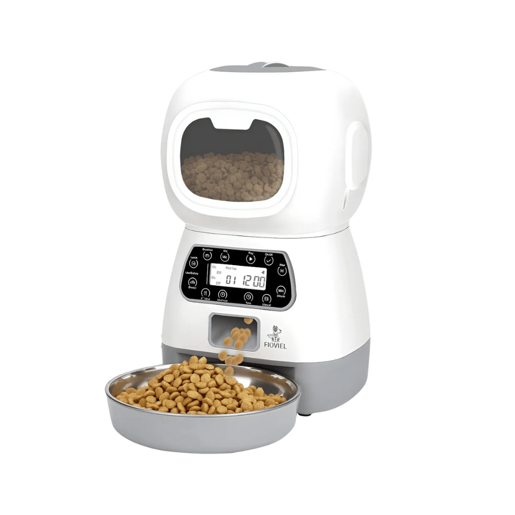 DISPENSADOR AUTOMÁTICO DE ALIMENTOS PARA MASCOTAS – FEED PET