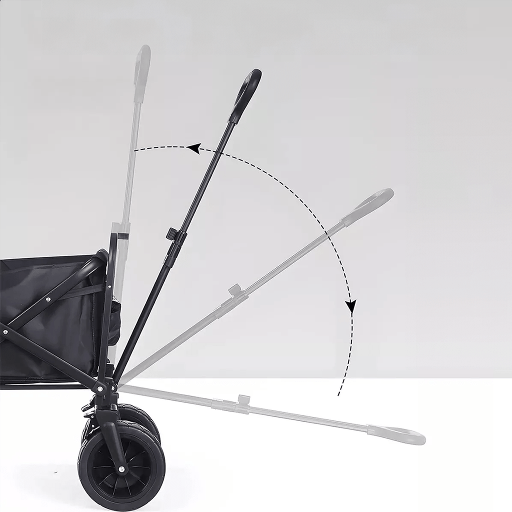 CARRO PLEGABLE CON RUEDAS PARA COMPRAS Y CAMPING – CARGO+