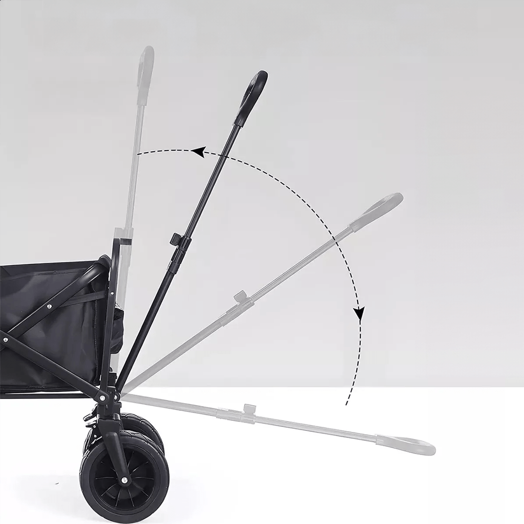 CARRO PLEGABLE CON RUEDAS PARA COMPRAS Y CAMPING – CARGO+