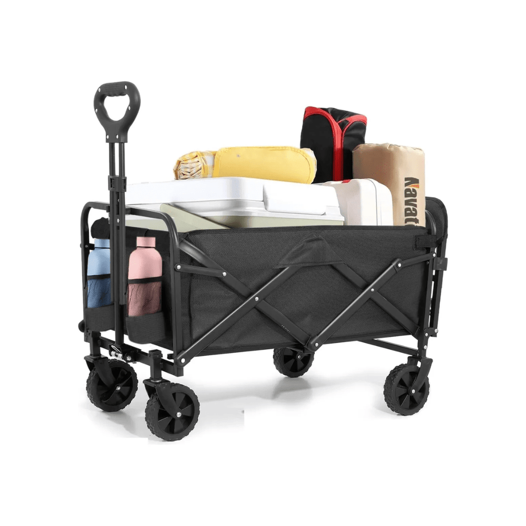 CARRO PLEGABLE CON RUEDAS PARA COMPRAS Y CAMPING – CARGO+