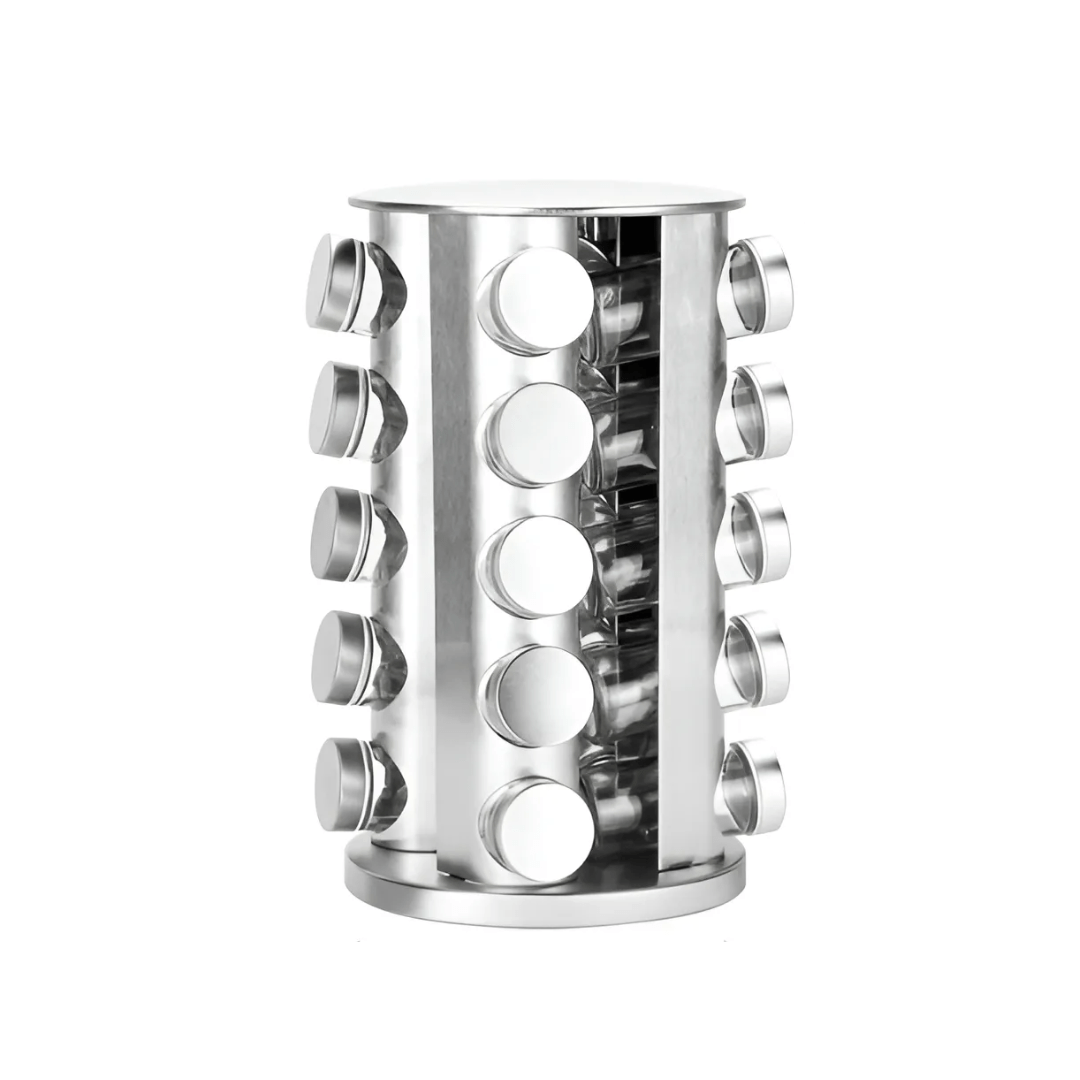 ESPECIERO GIRATORIO 20 FRASCOS DE VIDRIO - SPICY ORB