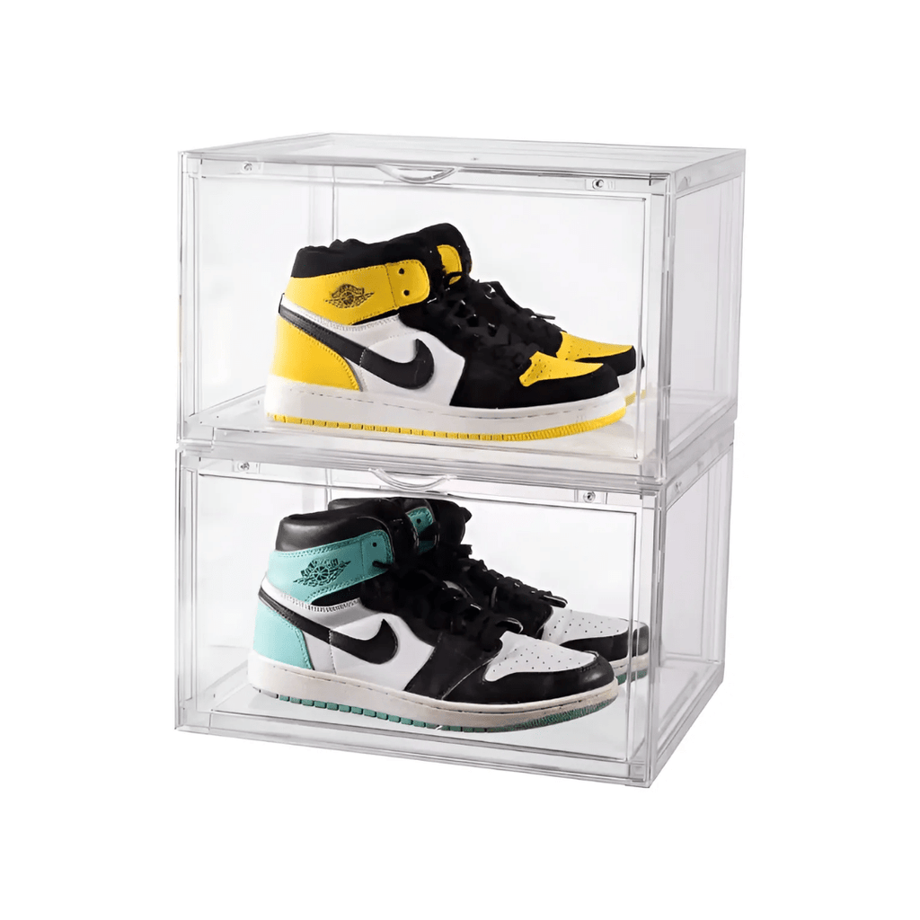 PACK 3 CAJAS ACRÍLICAS ORGANIZADORAS ZAPATILLAS Y ACCESORIOS – IRONBOX