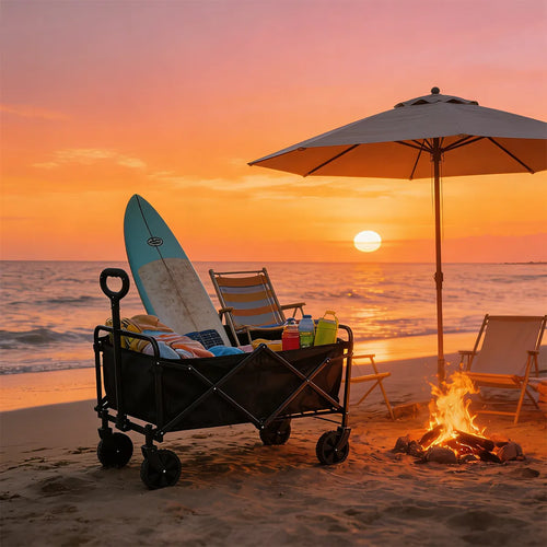 CARRITO CAMPING PLEGABLE MULTIUSO – CARGO+