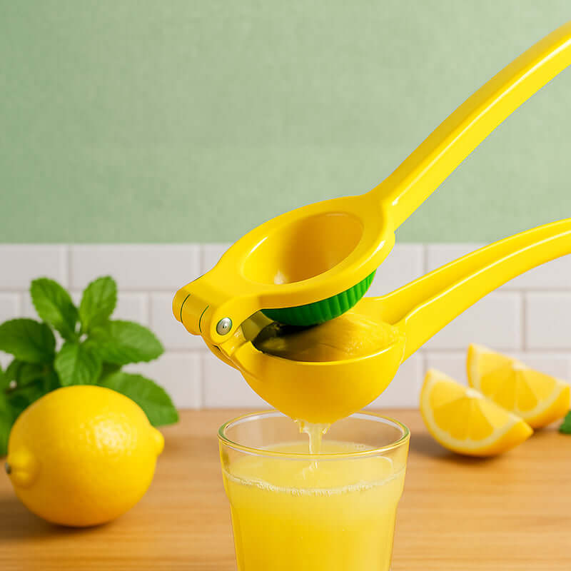 EXPRIMIDOR MANUAL DE METAL 2-en-1 - ZUMO