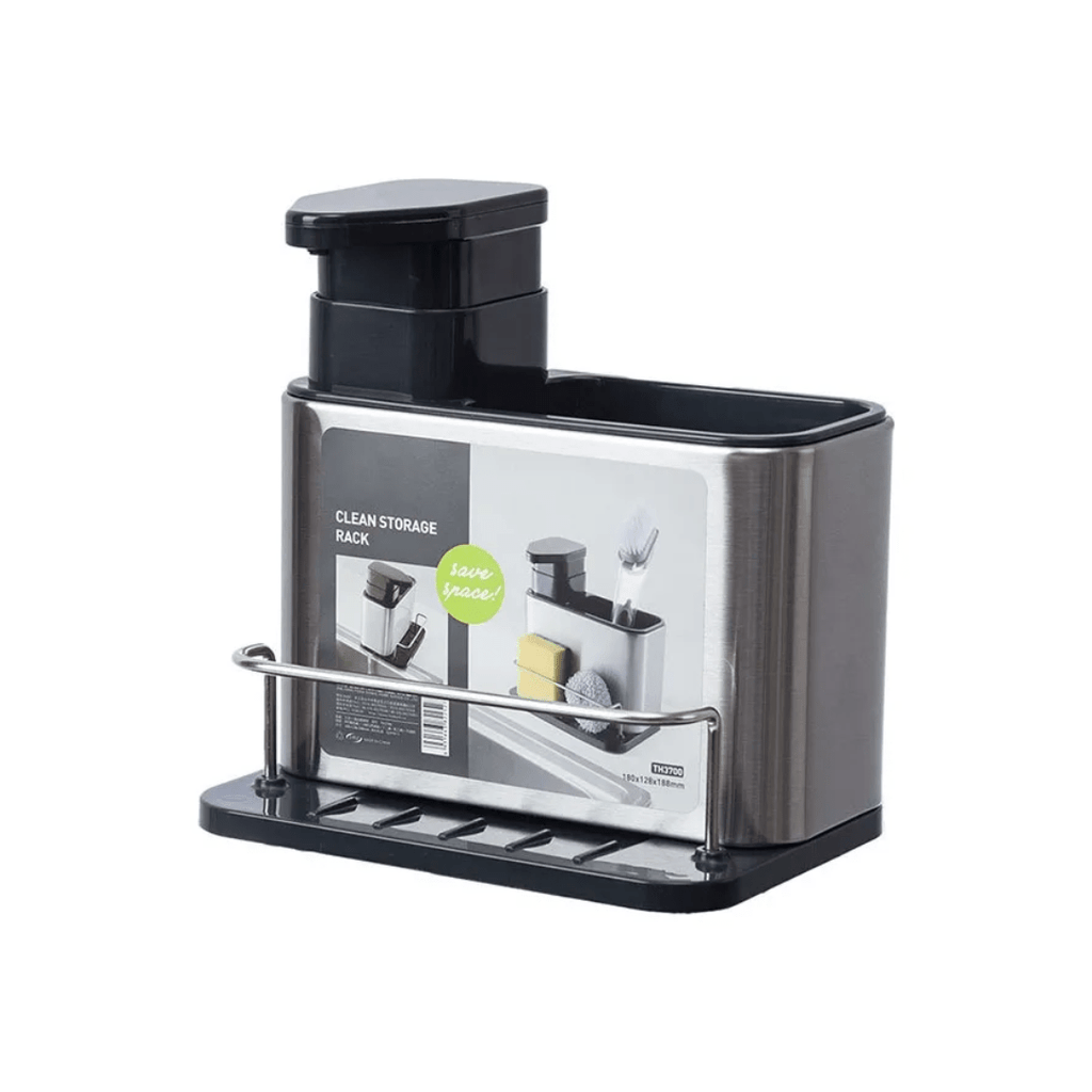 DISPENSADOR LAVALOZA ESCURRIDOR CUBIERTOS 2 EN 1 - CLEANSINK