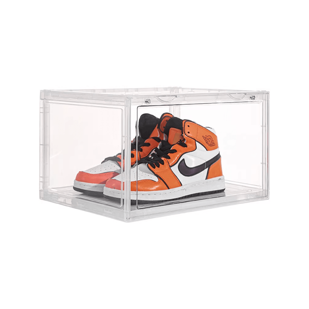 CAJA ACRÍLICA ORGANIZADORA ZAPATILLAS, CALZADO & ACCESORIOS TAPA MAGNETICA - IRONBOX
