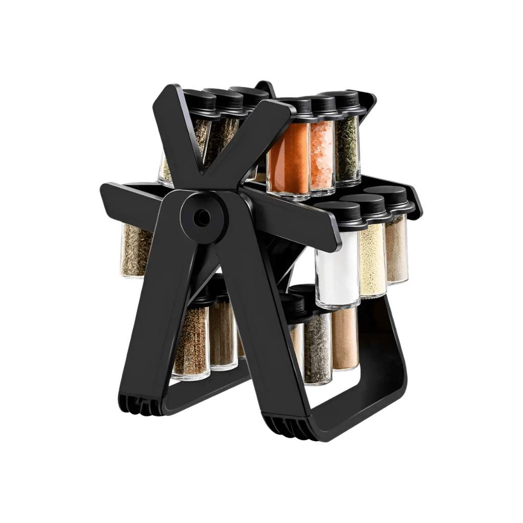 RACK ESPECIERO CONDIMENTERO 18 FRASCOS MULTIUSO GIRATORIO - RULETS