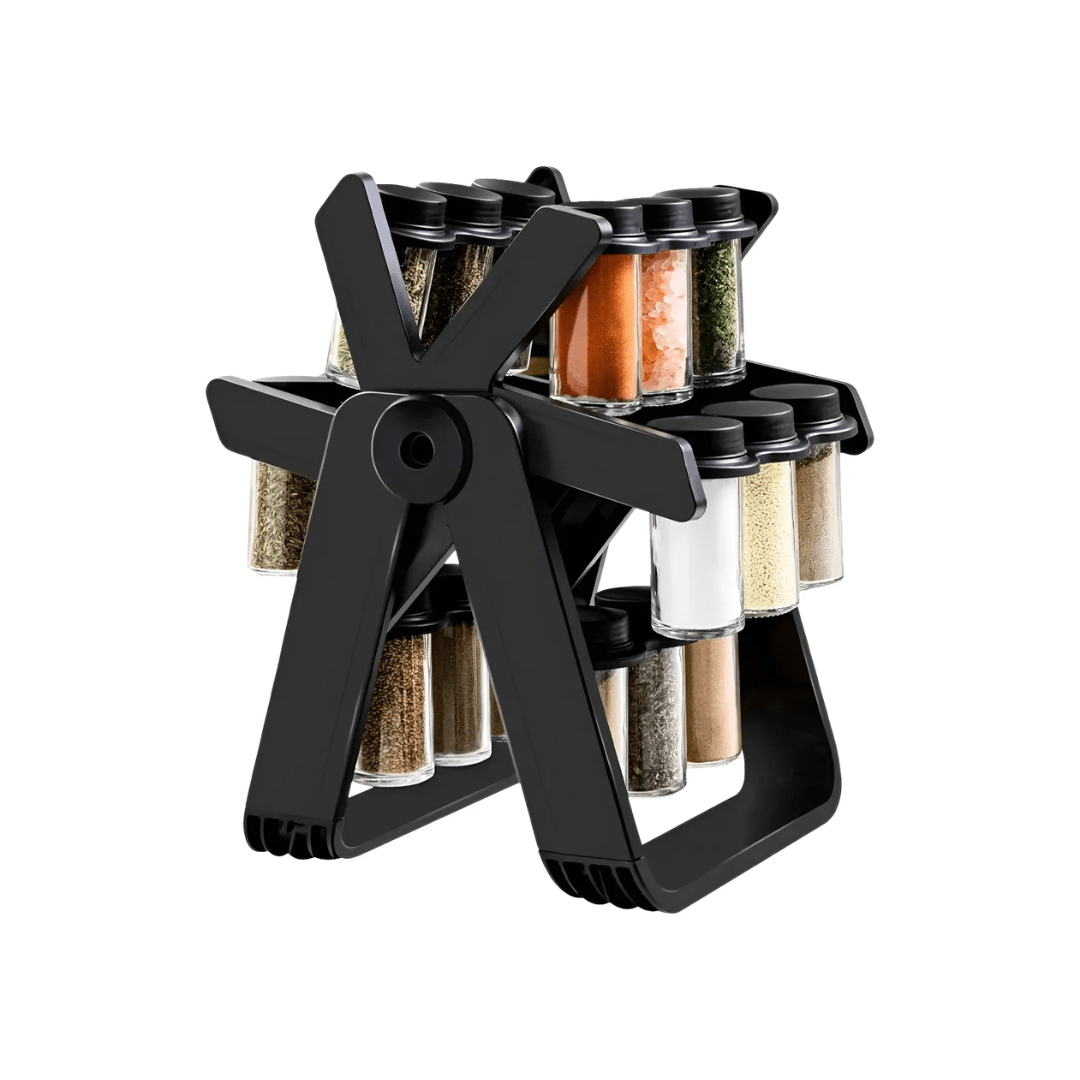 RACK ESPECIERO CONDIMENTERO 18 FRASCOS MULTIUSO GIRATORIO - RULETS