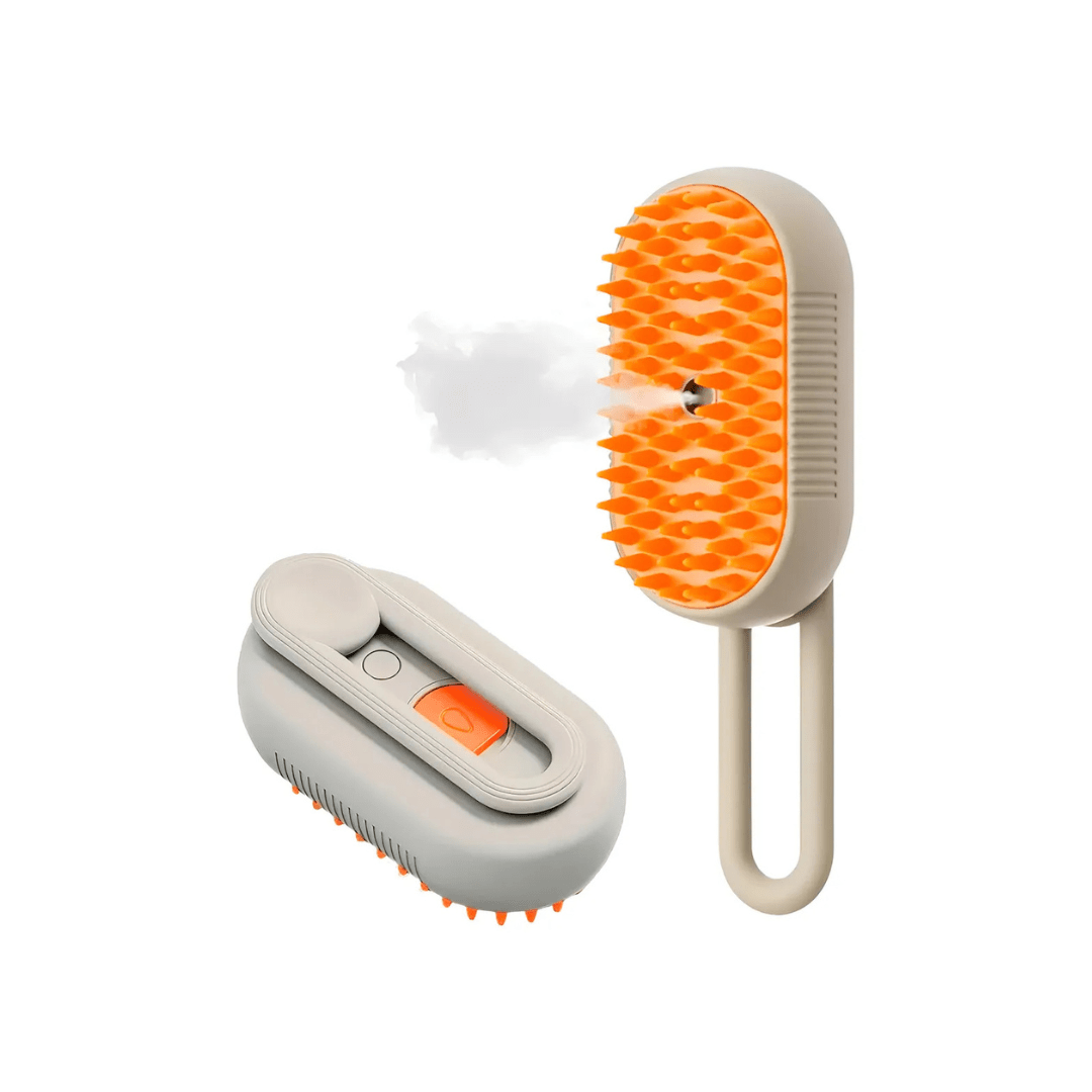 CEPILLO A VAPOR  PARA MASCOTAS CON MANGO - VAPE
