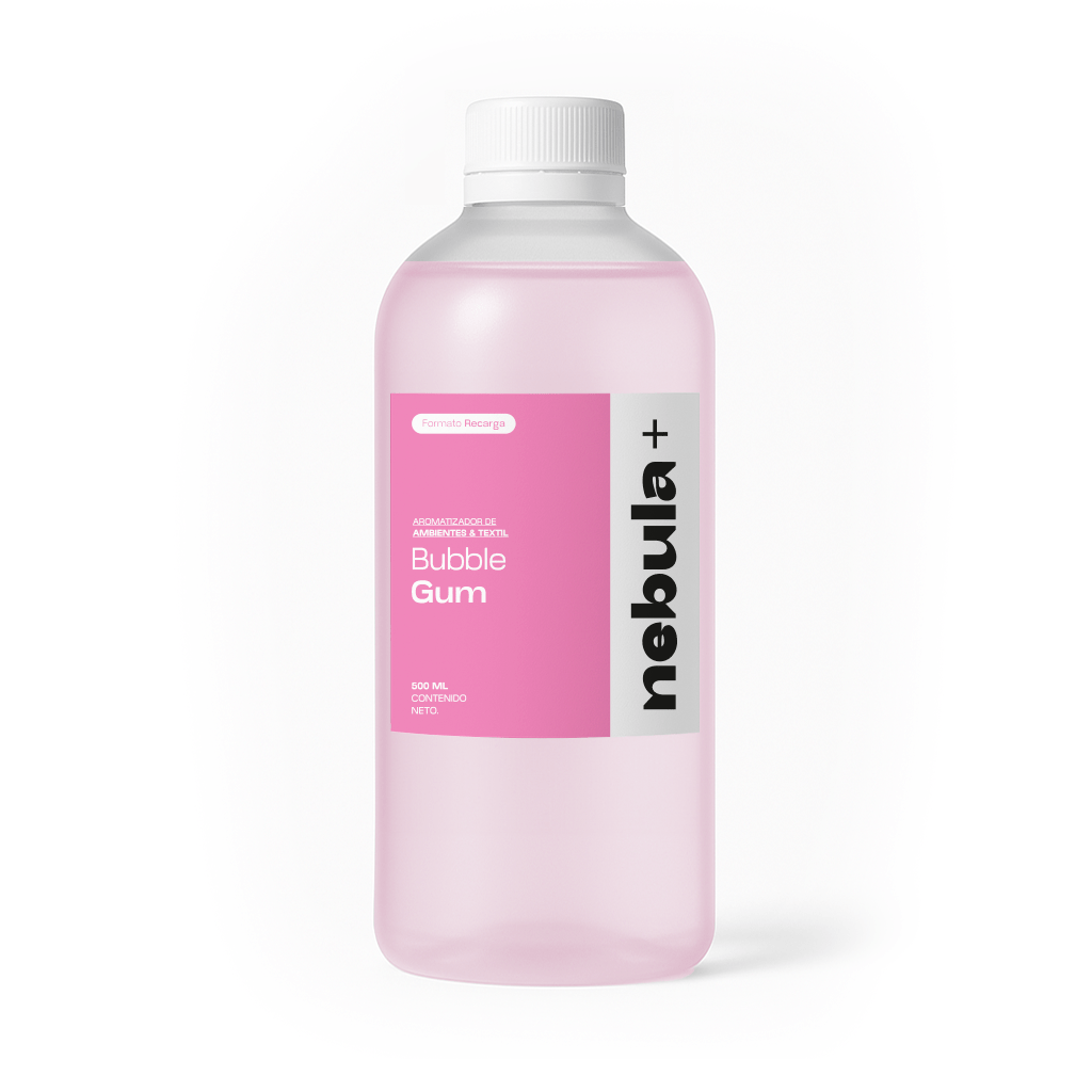 RECARGA AROMATIZANTE BUBBLE GUM NEBULA+ (500 ML)