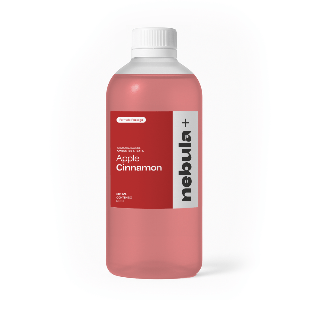 RECARGA AROMATIZANTE APPLE CINNAMON NEBULA+ (500 ML)