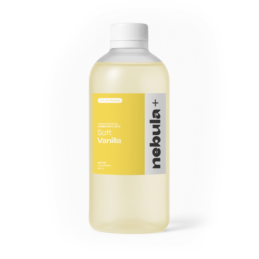 RECARGA AROMATIZANTE SOFT VANILLA NEBULA+ (500 ML)