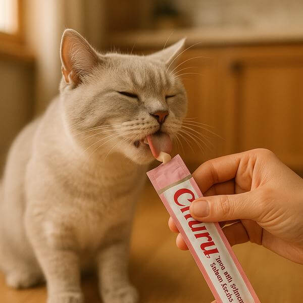 PACK 4 CHURUS – SNACK CREMOSO PARA GATO INABA ATÚN & SALMÓN