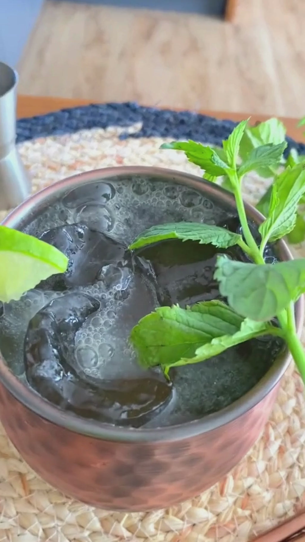 PACK 2 MUGS DE ACERO INOX VASOS BAR TRAGOS MOJITO 500ML - MOSCOW MULE