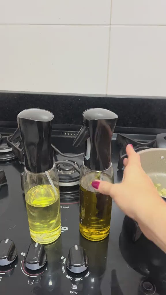 PULVERIZADOR DE ACEITE VIDRIO 500ML - SPRAY HEALTH