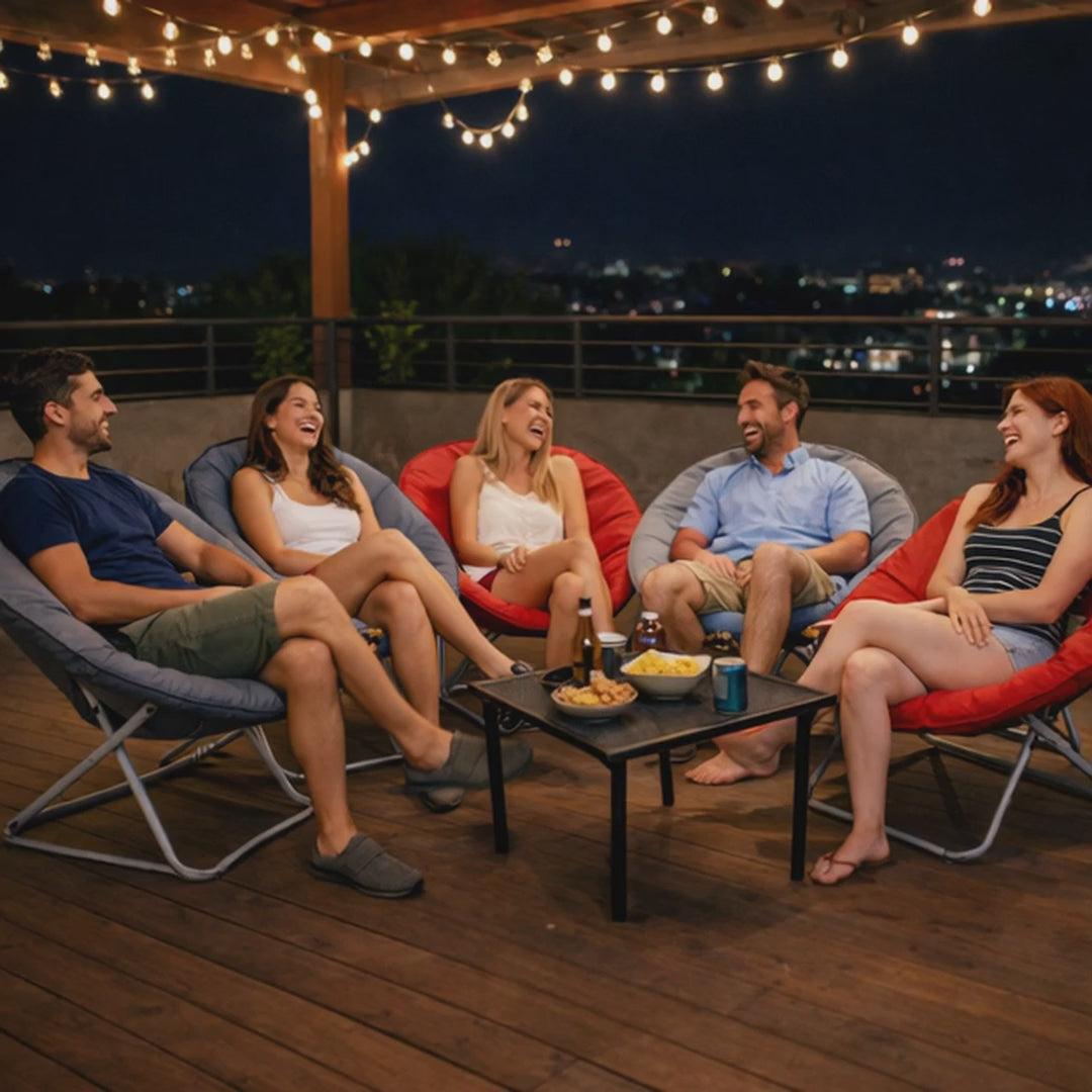 SILLA REDONDA PLEGABLE PORTÁTIL – EASY SEAT