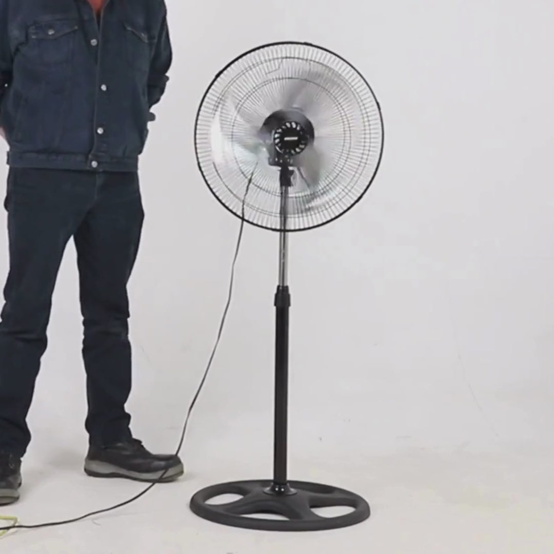 VENTILADOR PEDESTAL 3 en 1 ALTA POTENCIA 18” – AIRFLOW
