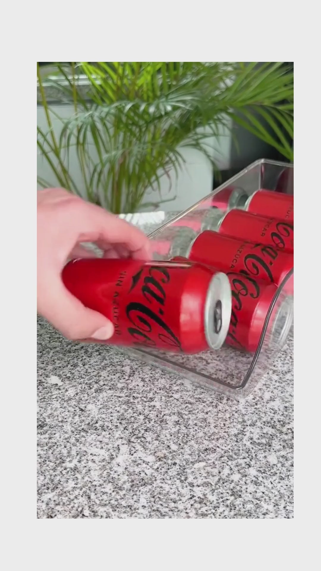 ORGANIZADOR DE LATAS Y BEBIDAS PARA REFRIGERADOR - COOL DRINKS